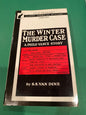The WINTER  Murder Case by  S S Van Dine