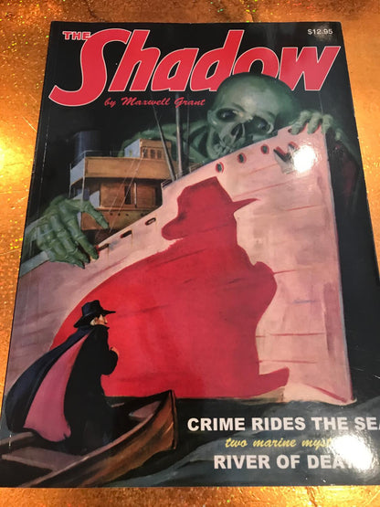 THE SHADOW # 36 CRIME RIDES THE SEA & RIVER OF DEATH