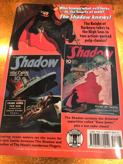 THE SHADOW # 36 CRIME RIDES THE SEA & RIVER OF DEATH