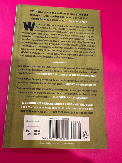 Death Without Company by Craig Johnson