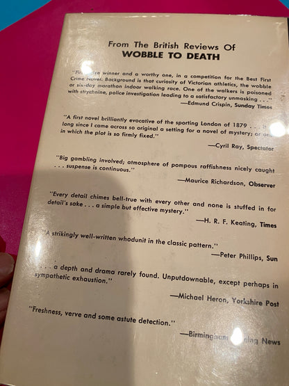 WOBBLE TO DEATH by Peter Lovesey