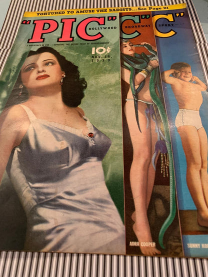 PIC magazine- NOVEMBER 14, 1939