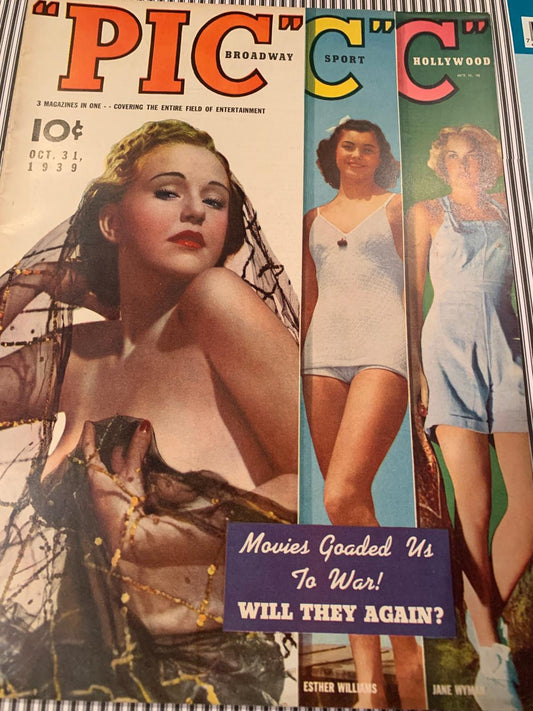 PIC magazine- OCT 31, 1939