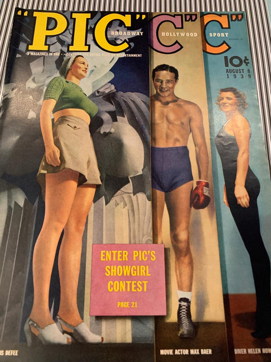 PIC magazine- AUGUST 8, 1939 has page about WIZARD OF OZ
