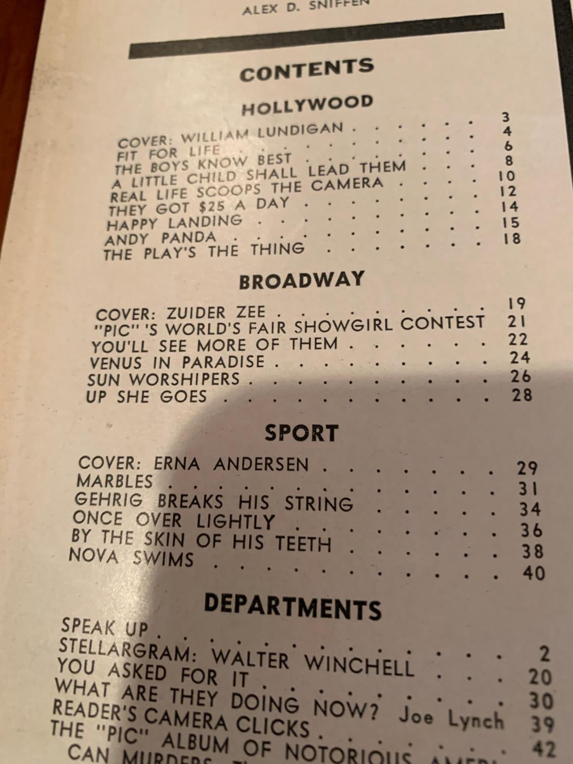 PIC magazine- JULY 25, 1939