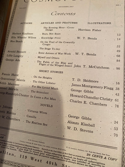 Cosmopolitan- DECEMBER 1917