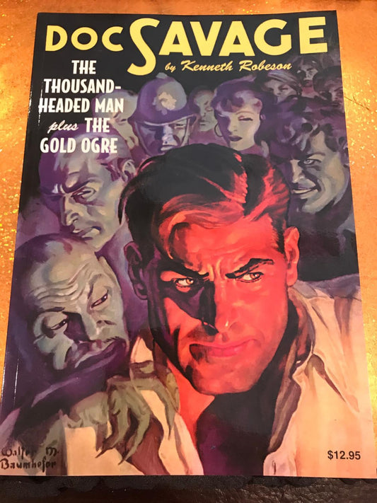 DOC SAVAGE # 20 THE THOUSAND HEADED MAN & THE GOLD OGRE