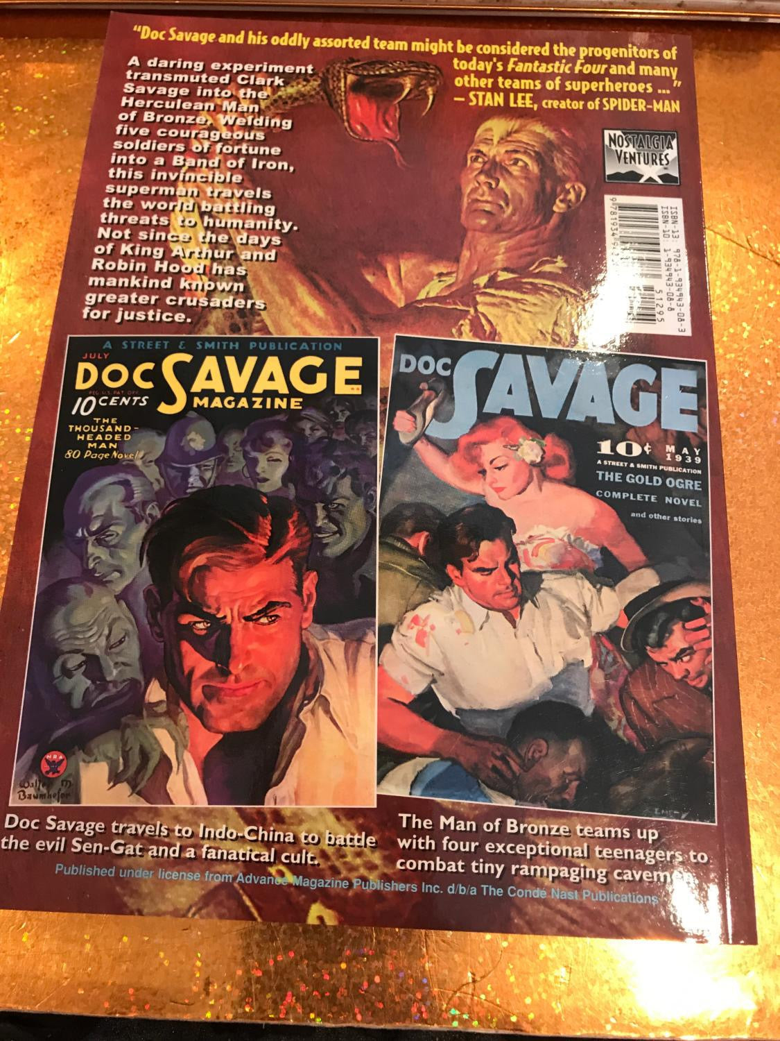DOC SAVAGE # 20 THE THOUSAND HEADED MAN & THE GOLD OGRE