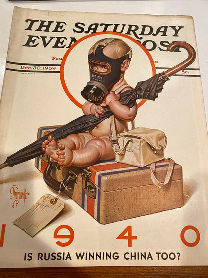 Saturday Evening Post DEC 30,1939