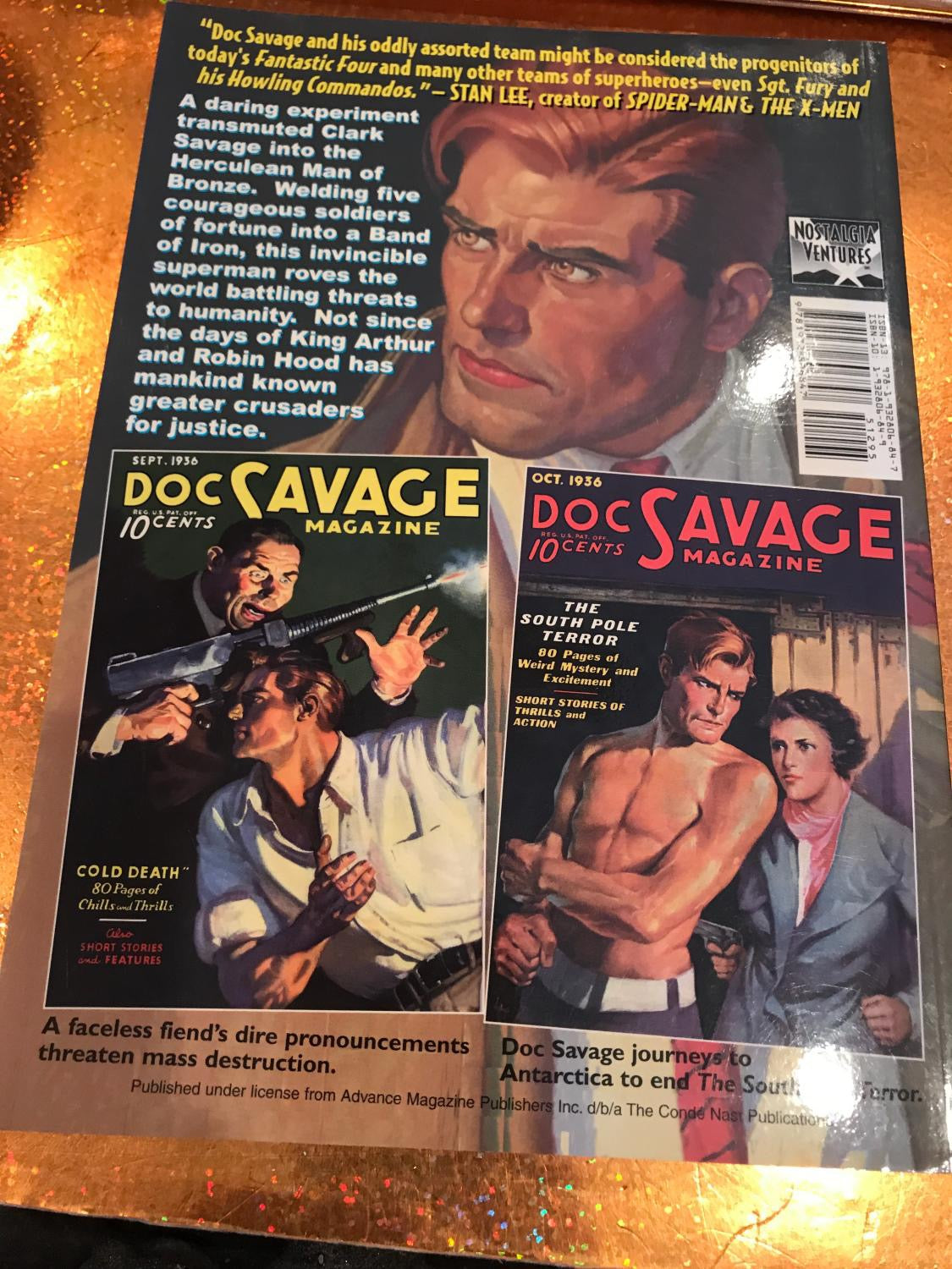 DOC SAVAGE # 11 COLD DEATH & THE SOUTH POLE TERROR