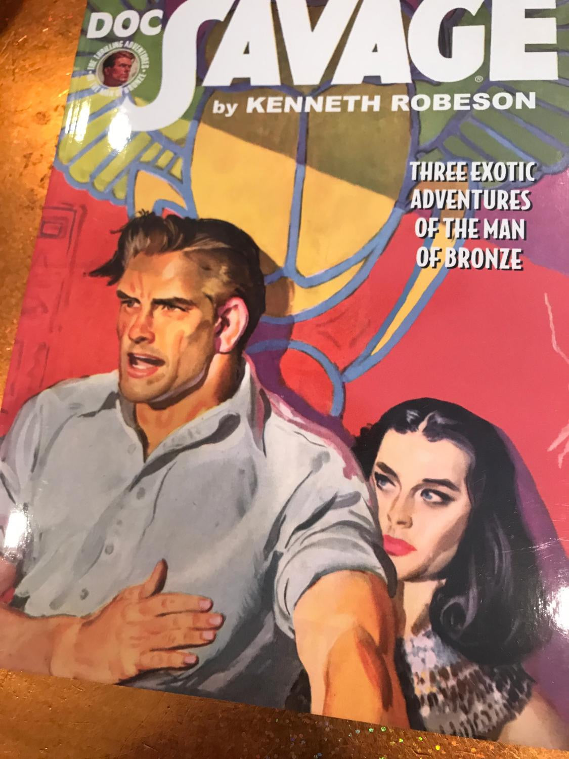 DOC SAVAGE # 63 THE AWFUL DYNASTY-THE ANGRY CANARY- THE SWOONING LADY
