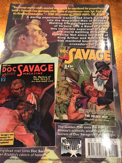 DOC SAVAGE # 9 THE MAJII & THE GOLDEN MAN