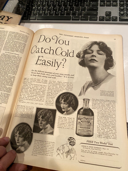 Saturday Evening Post november 8,1924