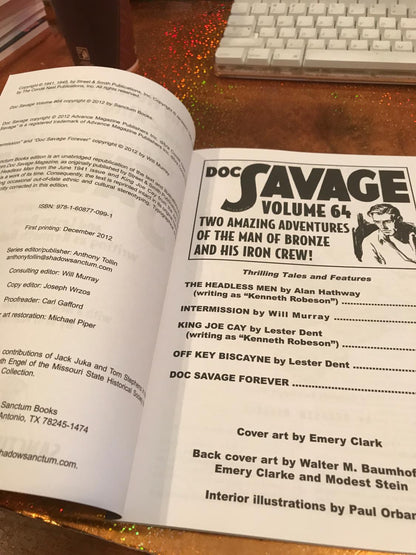 DOC SAVAGE # 64 THE HEADLESS MEN & KING JOE CAY