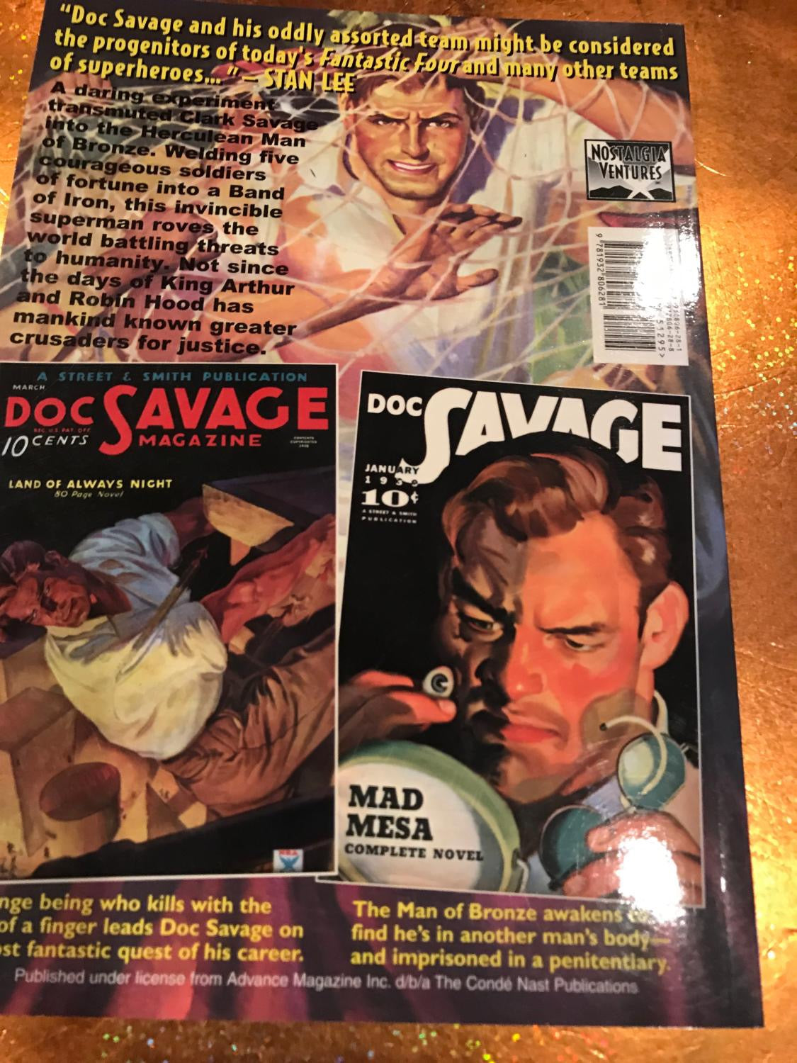 DOC SAVAGE # 4 LAND OF ALWAYS NIGHT & MAD MESA