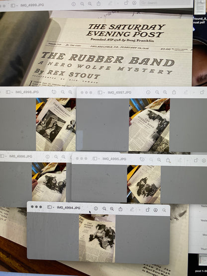 THE RUBBER BAND (first appearance Saturday Evening Post 2/29/36,3/7/36-3/14/36-3/21/36-3/28/36-4/4/36)