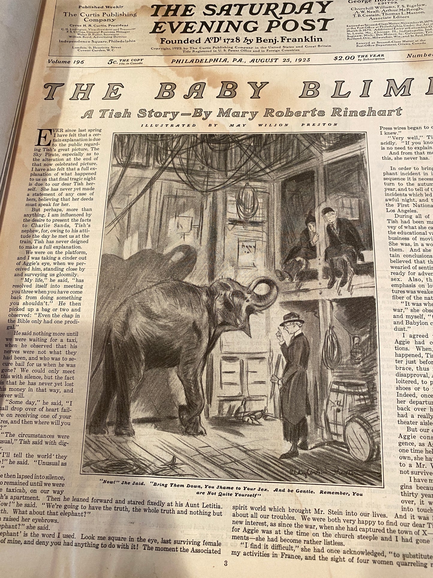 Saturday Evening Post Aug 25, 1923