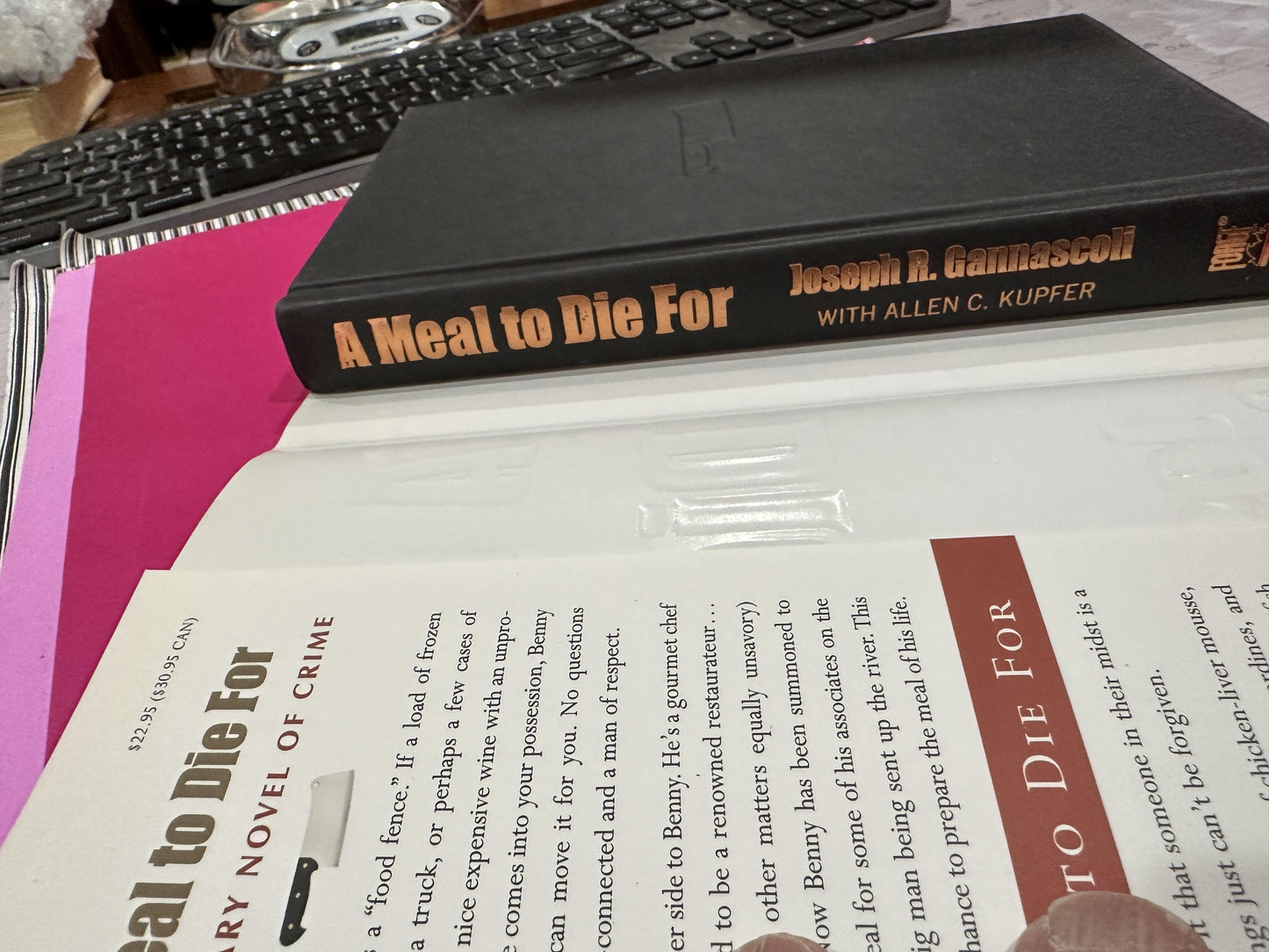 A Meal to Die For by Joseph R Gannascoli