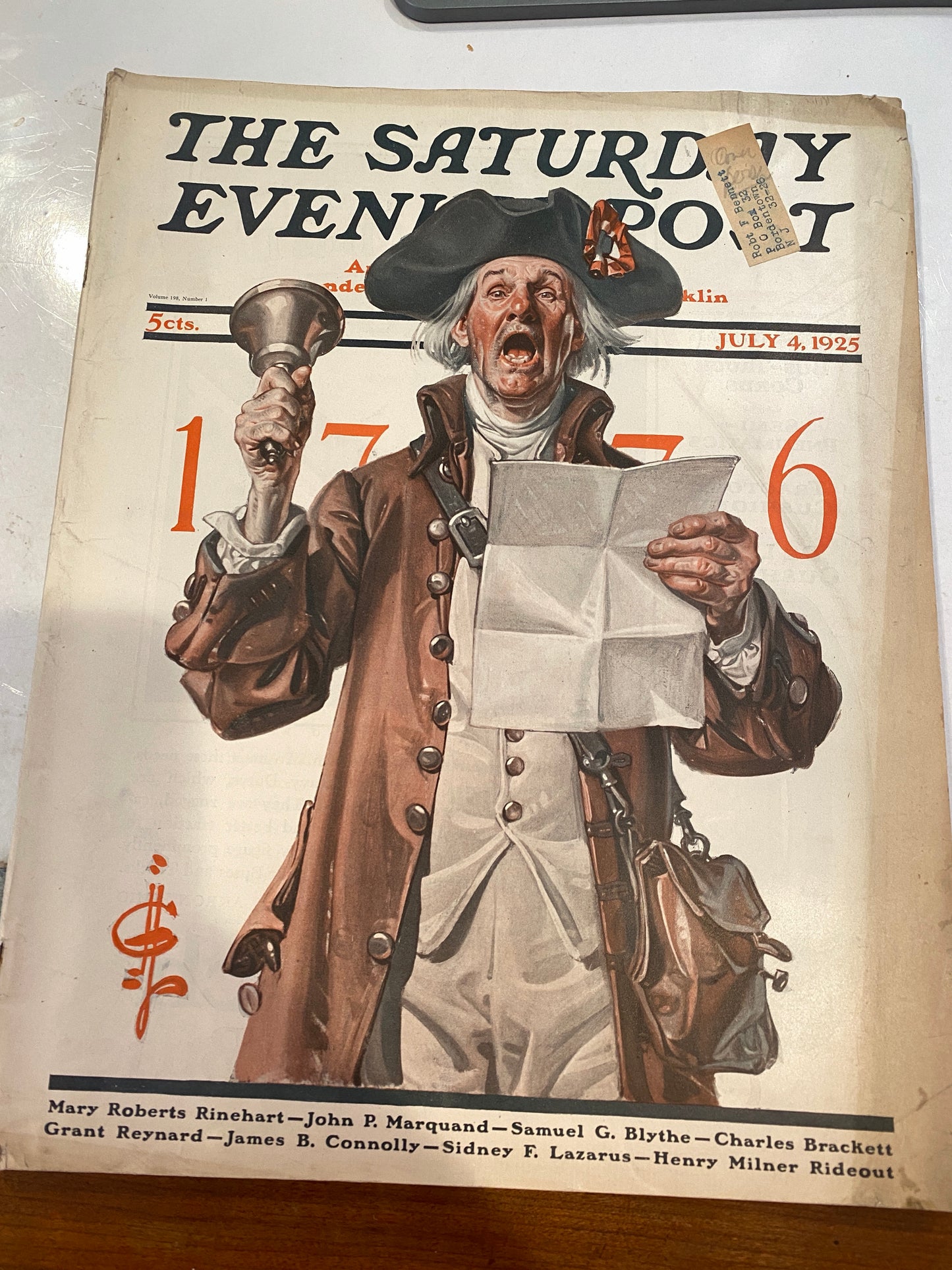 Saturday Evening Post July 4, 1925