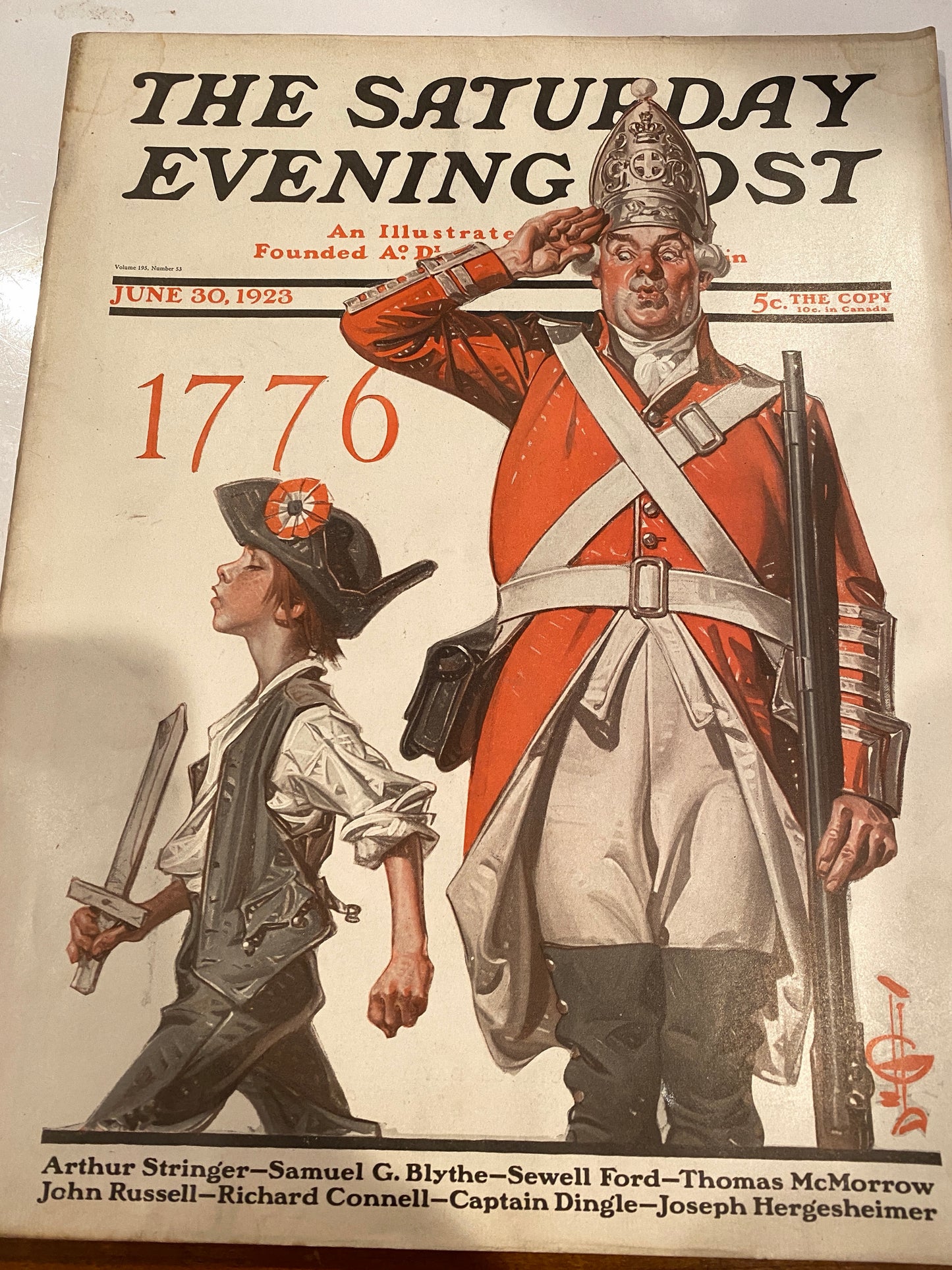 Saturday Evening Post JUNE 30 1923