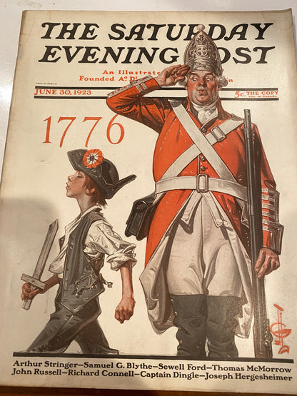 Saturday Evening Post JUNE 30 1923