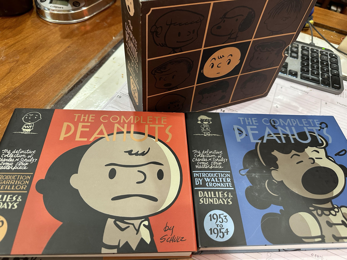 THE COMPLETE PEANUTS SLIPCASE 1950-52 & 1953-54