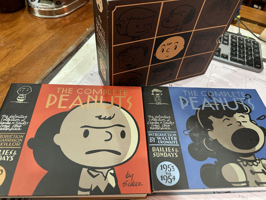 THE COMPLETE PEANUTS SLIPCASE 1950-52 & 1953-54