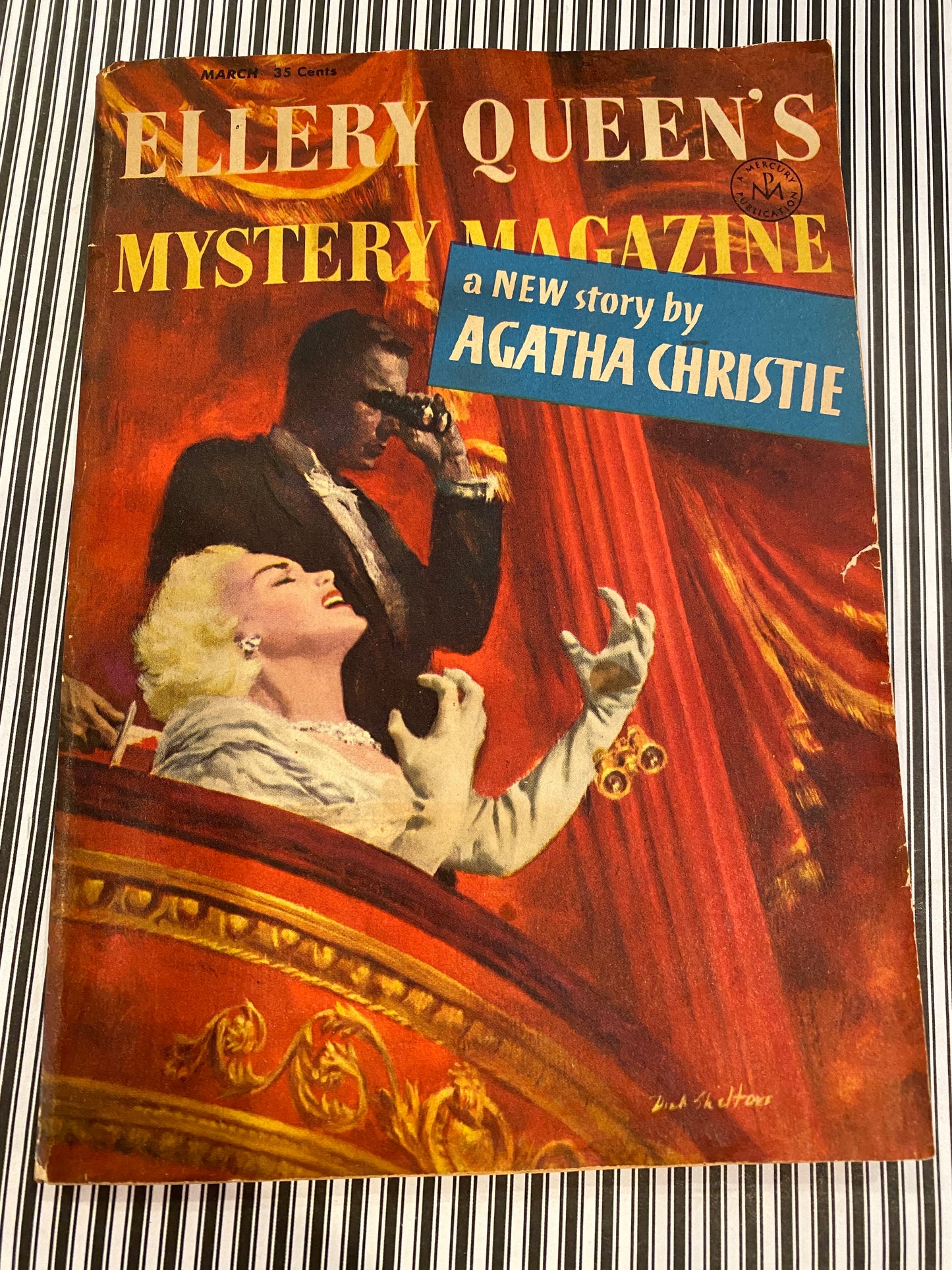 Ellery Queen Mystery Magazine  March 1957