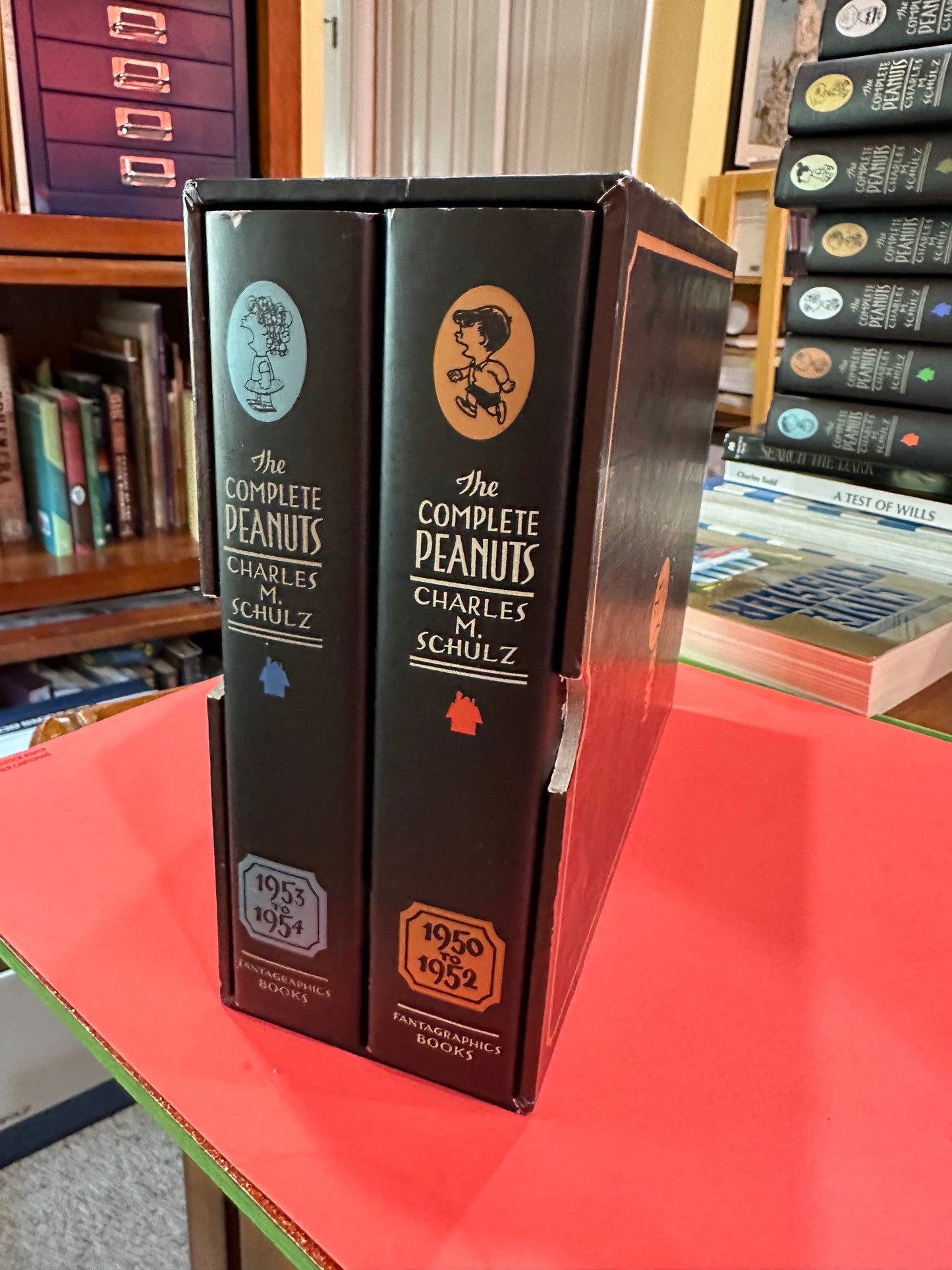 THE COMPLETE PEANUTS SLIPCASE 1950-52 & 1953-54