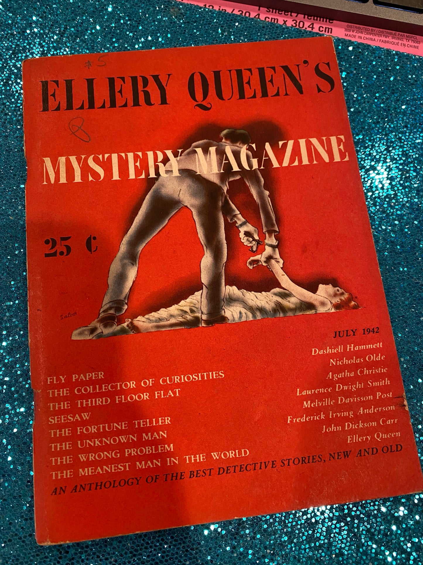 Ellery Queen Mystery Magazine July 1942 V3 #3