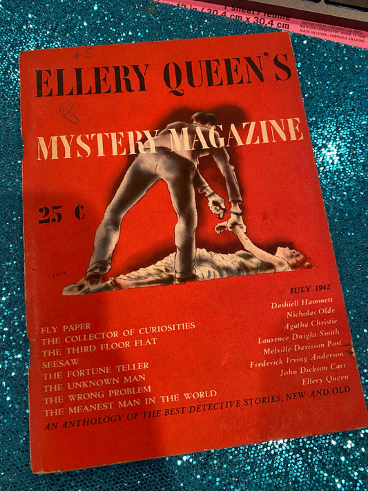 Ellery Queen Mystery Magazine July 1942 V3 #3