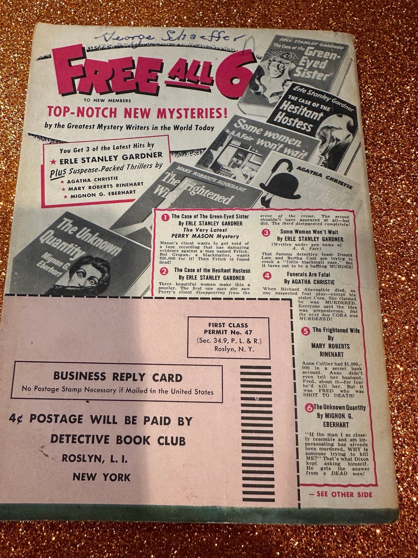 Ellery Queen Mystery Magazine vol 23 #123