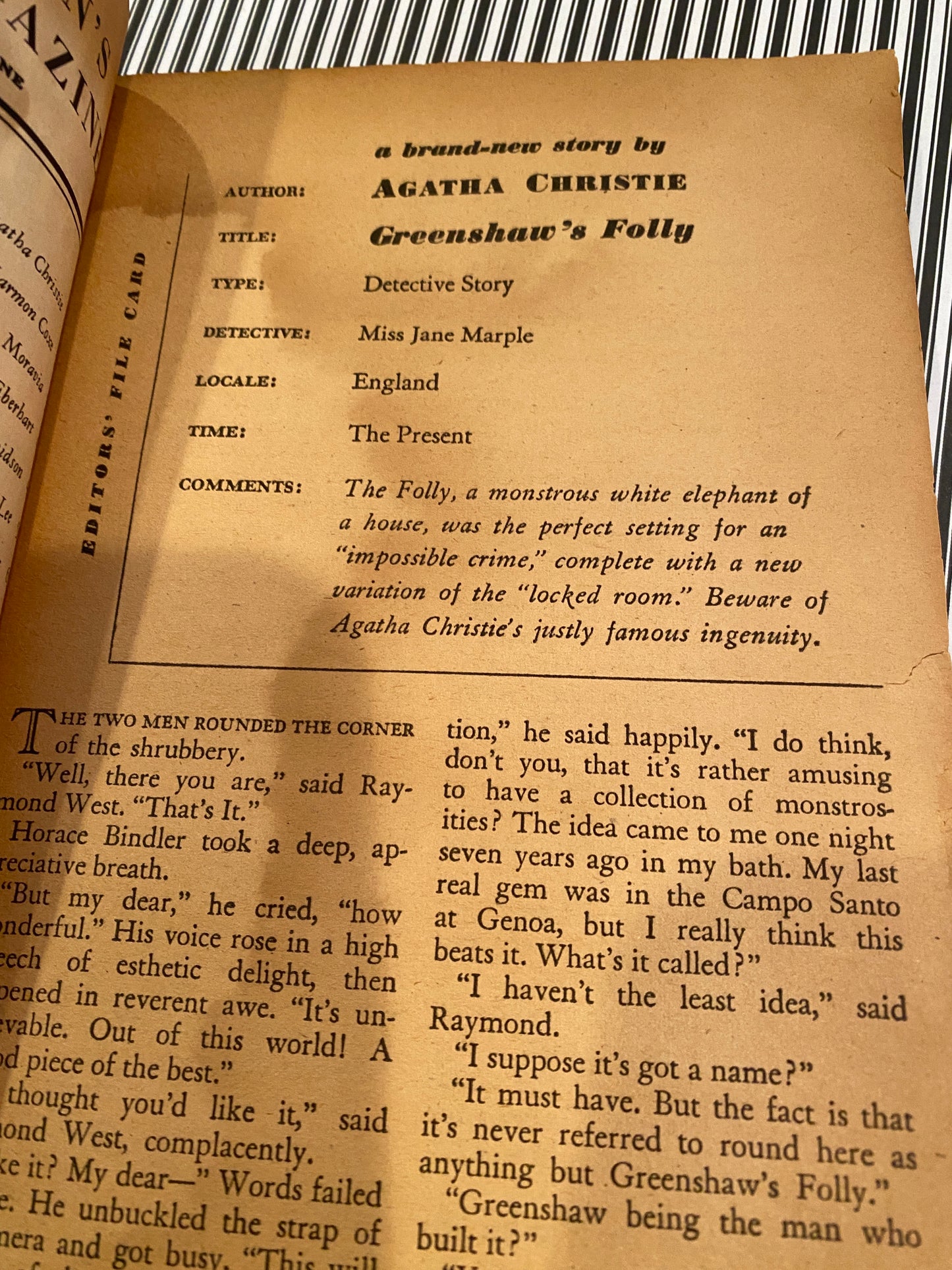 Ellery Queen Mystery Magazine  March 1957