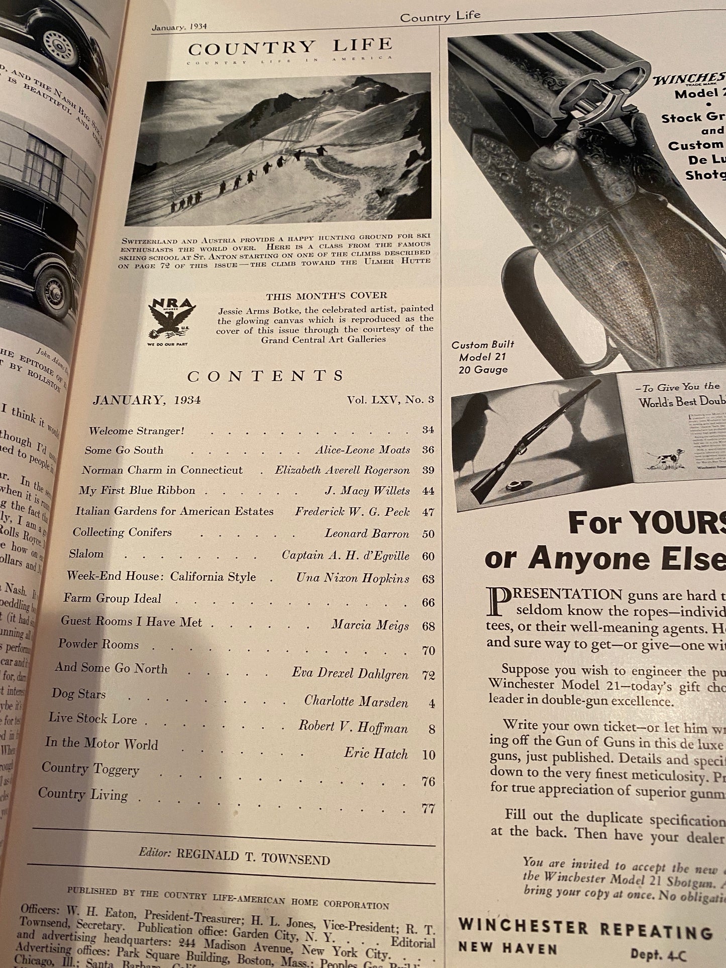 Country Life January 1934