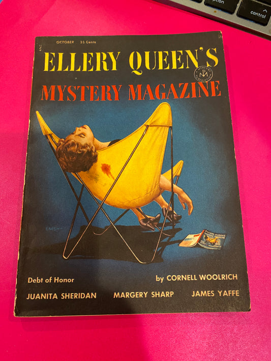 Ellery Queen Mystery Magazine Oct 1954