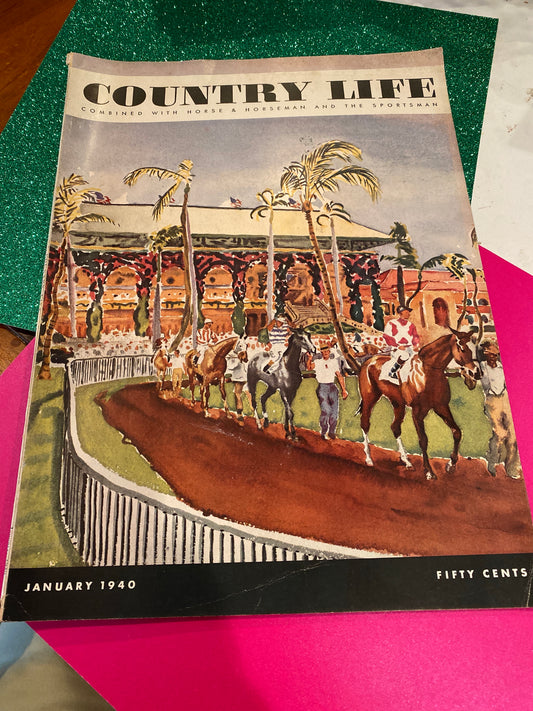 Country Life  January 1940