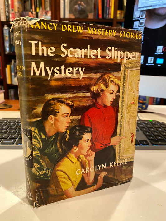 THE SCARLET SLIPPER MYSTERY ( 1954D-1) Nancy Drew