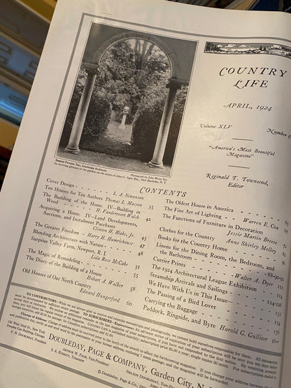 Country Life April 1924