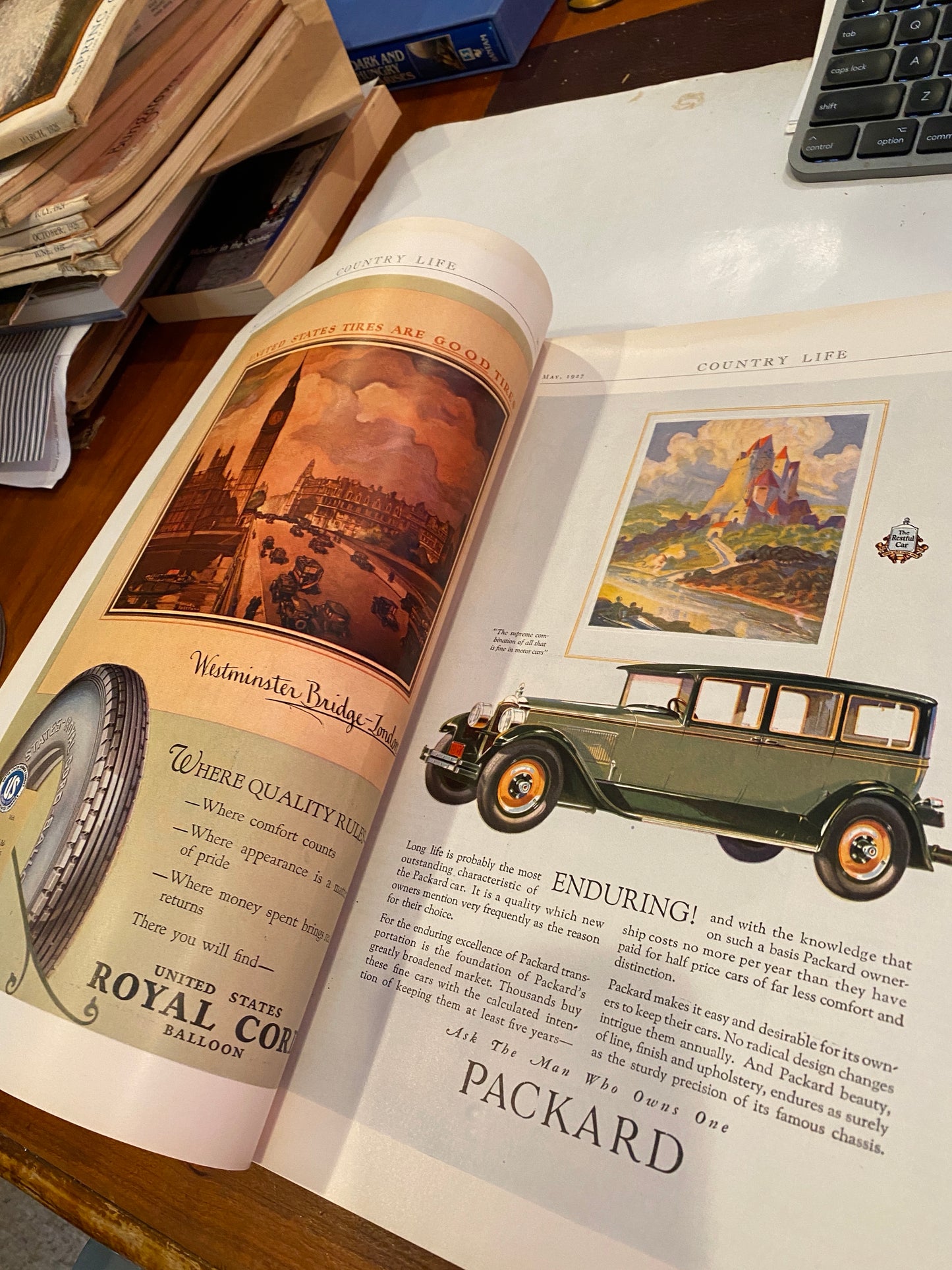 COUNTRY LIFE MAGAZINE MAY 1927 sumer furnishing number