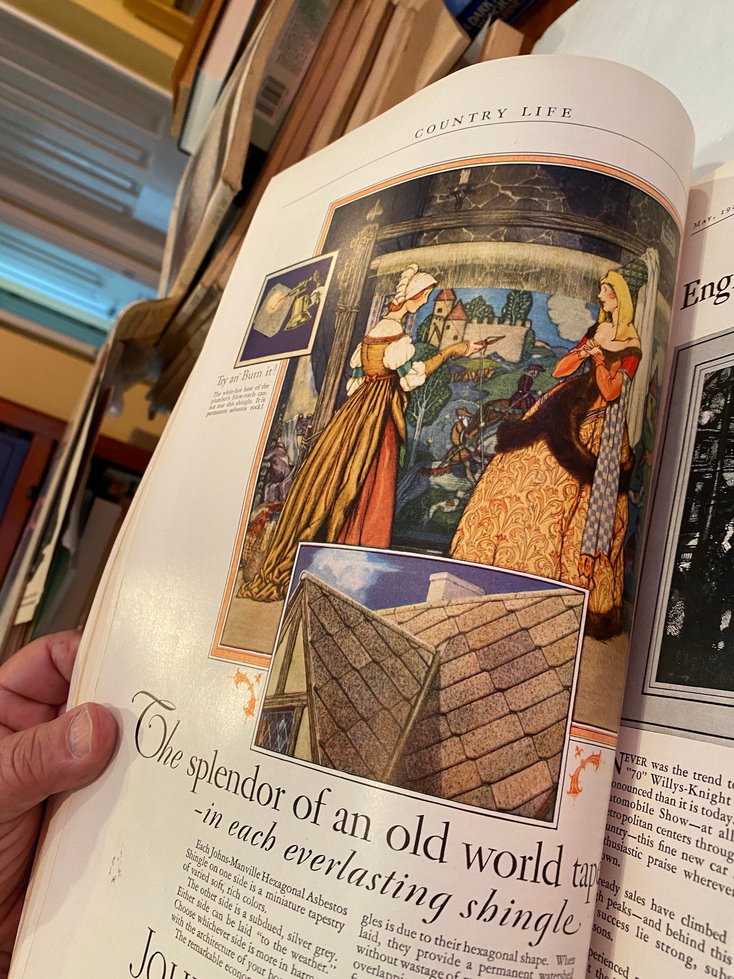 COUNTRY LIFE MAGAZINE MAY 1927 sumer furnishing number