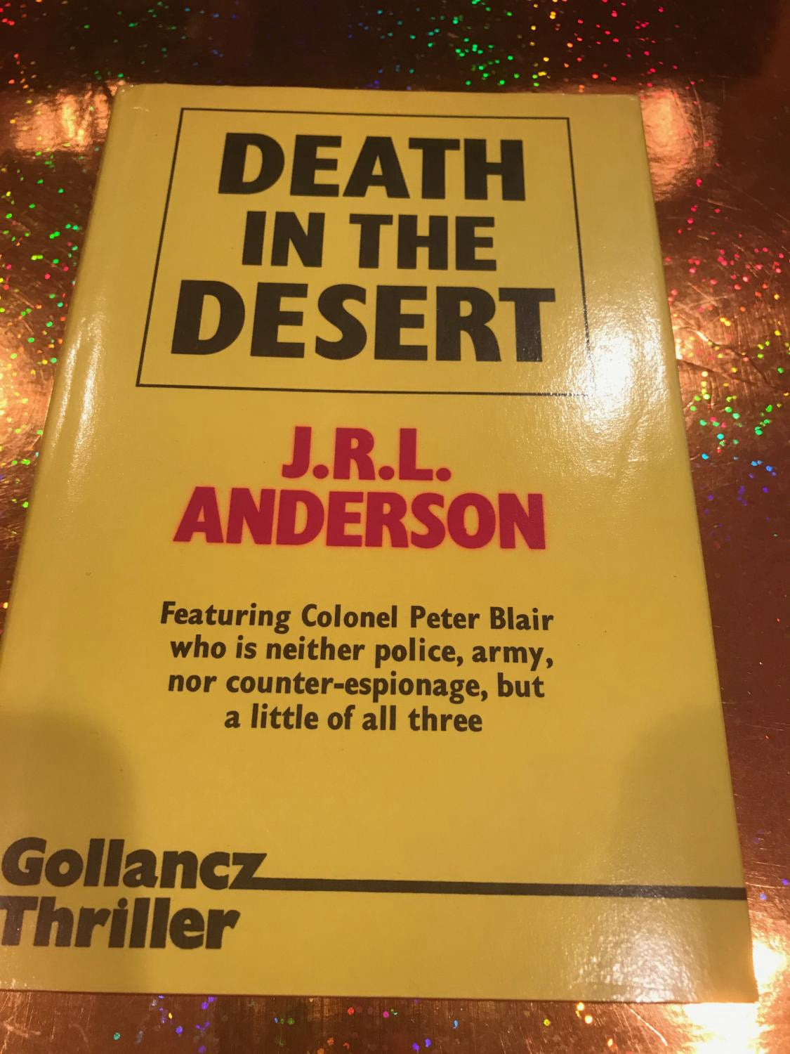 Death in the Desert JRL Anderson