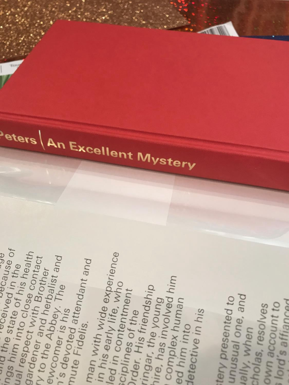 An Excellent Mystery by Ellis Peters