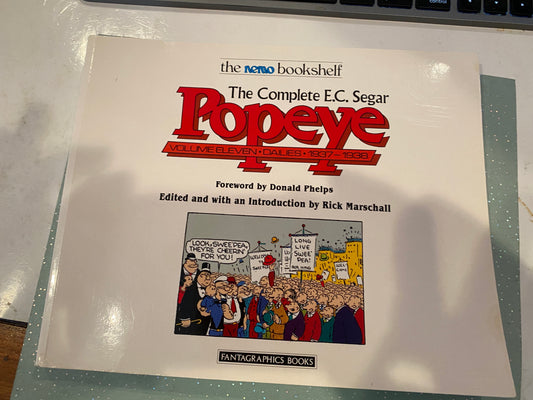 The complete POPEYE dailes 1937-1938 VOL 11
