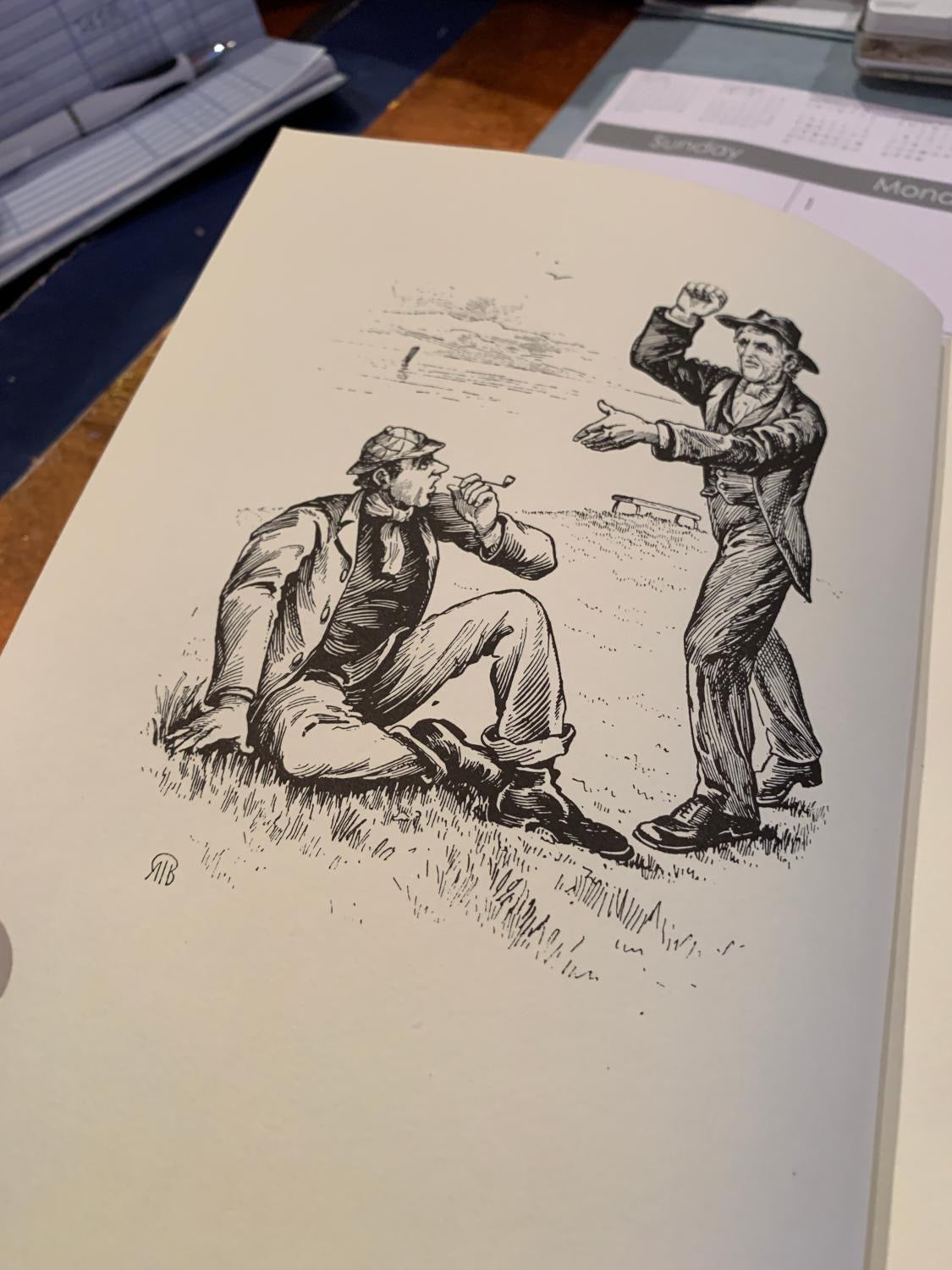 A GOLFING IDYLL or the Skipper's round with the Deil on the links of ST. Andrews