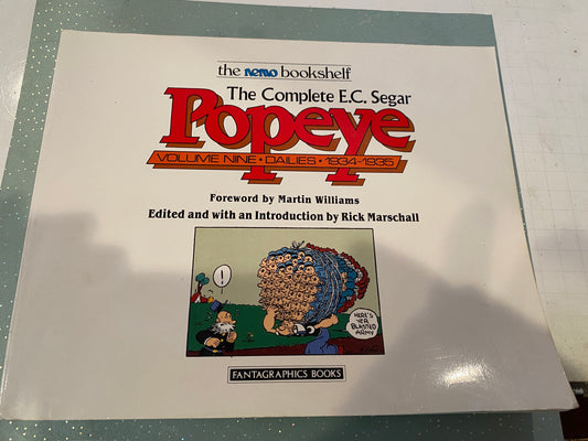 The complete POPEYE dailes 1934-1935 VOL 9