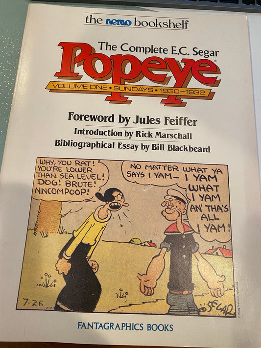 The complete POPEYE sundays 1930-1932 Vol 1