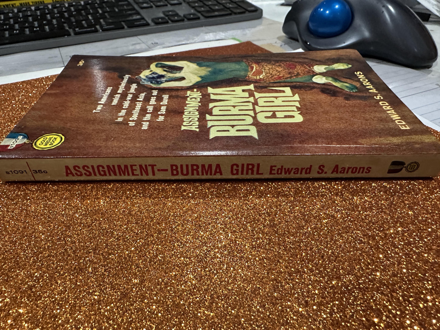 Assignment- BURMA GIRL by Edward Aarons