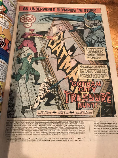 BATMAN # 274