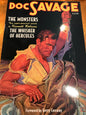 DOC SAVAGE # 18 THE MONSTERS and THE WISKER OF HERCULESBAMA cover