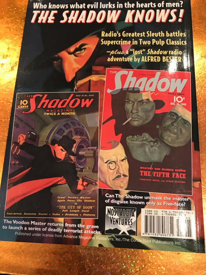 THE SHADOW # 10 THE CITY OF DOOM & THE FIFTH FACE